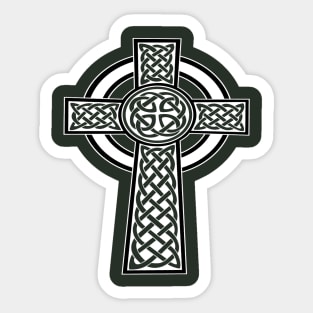 Ornamental Celtic High Cross Decorative Knotwork 2 Sticker